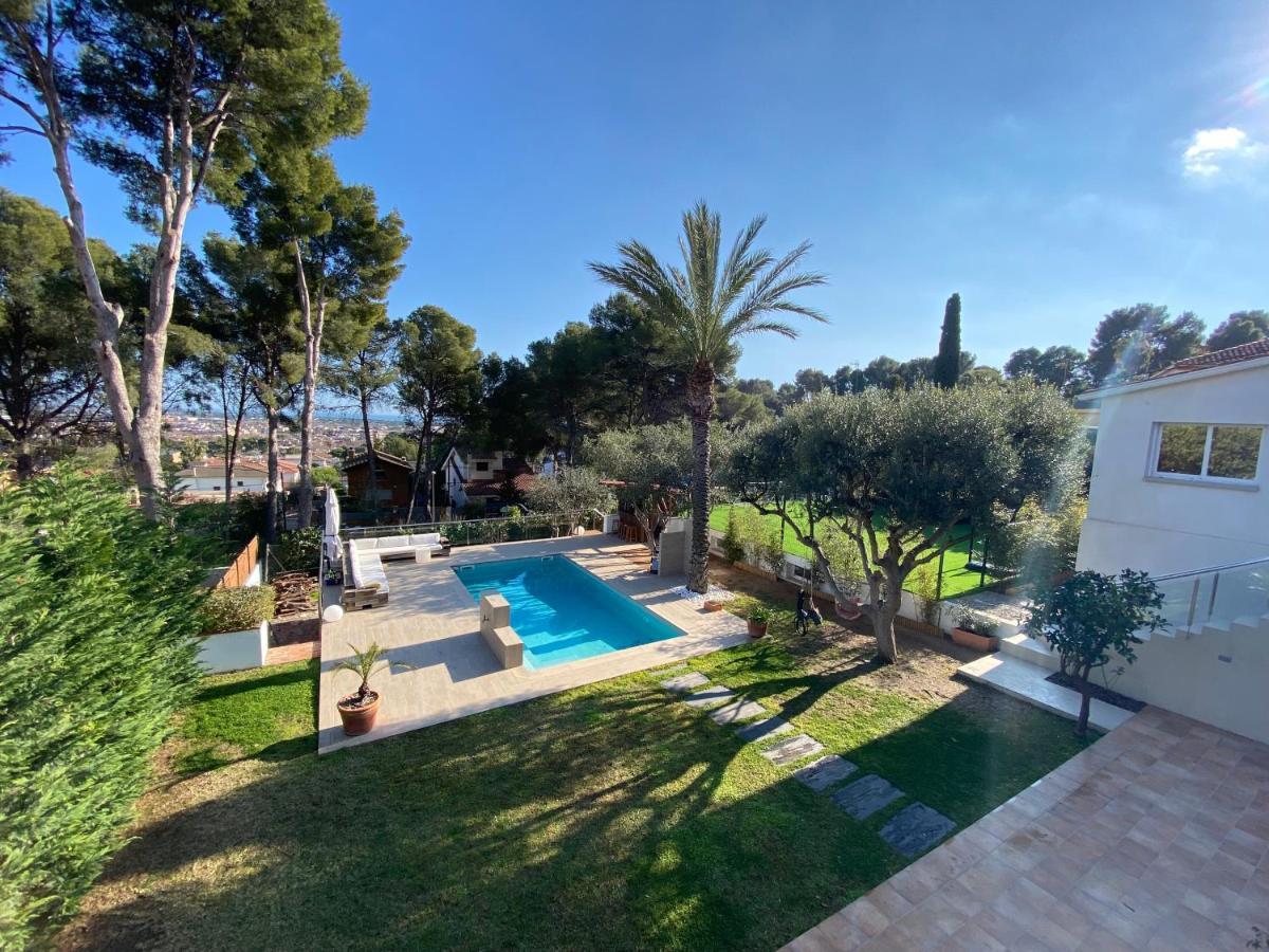 Villa Bella Vista Castelldefels Esterno foto