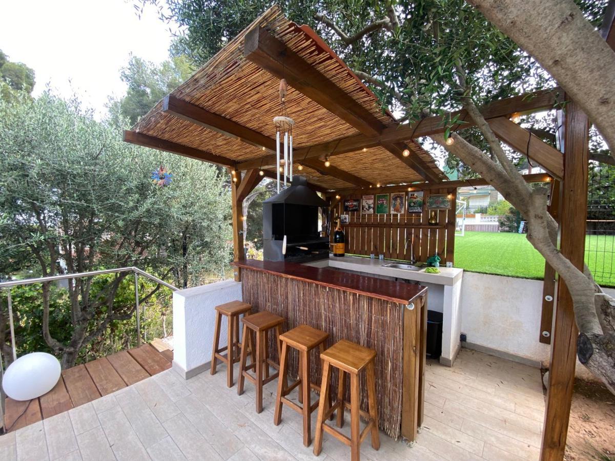 Villa Bella Vista Castelldefels Esterno foto